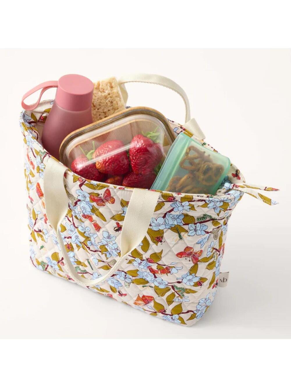 Vera Bradley - Essential Lunch Tote - Cotton - Seafood Boil - Picture 3 of 5